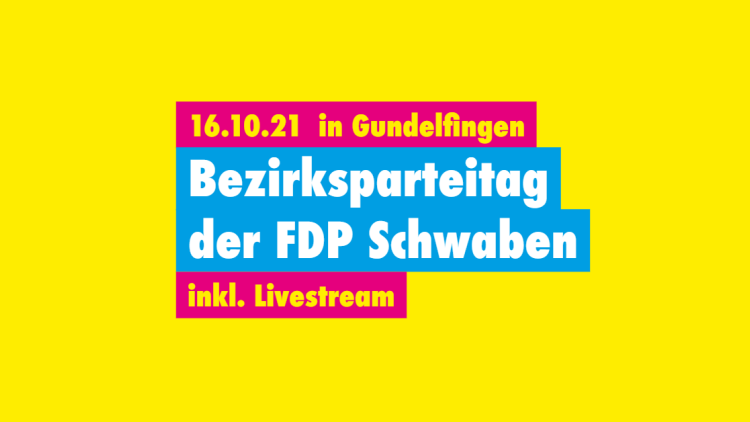 Bezirksparteitag FDP Schwaben
