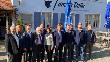 Der frischgewählte Vorstand der FDP Schwaben