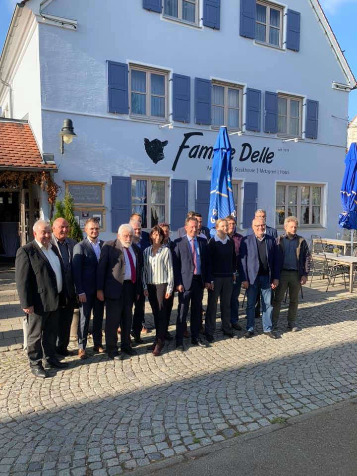 Der frischgewählte Vorstand der FDP Schwaben